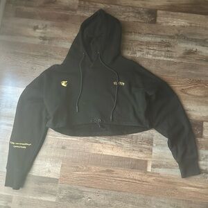 Kill Crew Black Hoodie with Yellow Accents